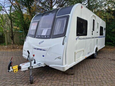 2018 Bailey Pegasus GT70 Ancona - 5 Berth Caravan - Solar Panel & Motor Mover! 2018 Bailey Pegasus GT70 Ancona - 5 Berth Caravan - Solar Panel & Motor Mover!