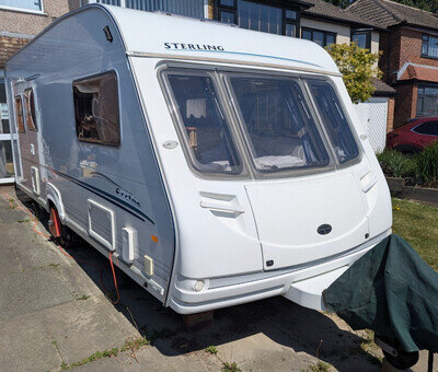 2005 Sterling Eccles Sapphire 5-berth Touring Caravan + Motor-mover 2005 Sterling Eccles Sapphire 5-berth Touring Caravan + Motor-mover