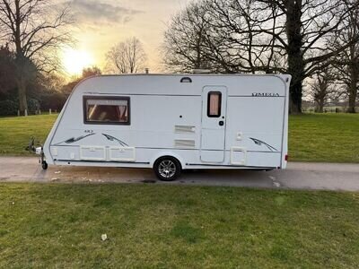 2005 Compass Omega Compass 482 Touring caravan. 2005 Compass Omega Compass 482 Touring caravan.