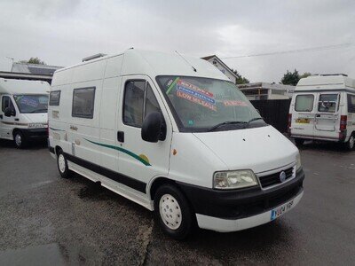 Trigano Tribute 2 Berth Fiat Ducato Low miles DIESEL MANUAL 2004/04