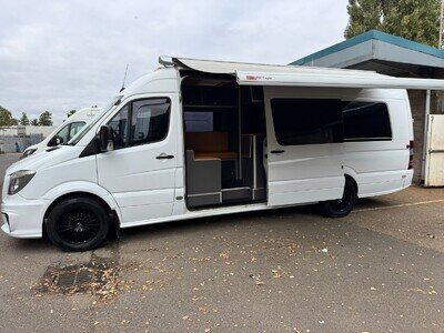 Mercedes-Benz SPRINTER 319 v6 CDI 4berth motorhome camper large garage XLWB