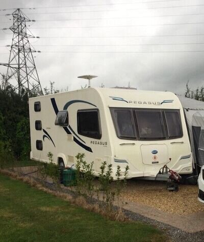 2011 6 Berth Bailey Ancona Pegasus 11 with fixed triple bunk and motor mover. 2011 6 Berth Bailey Ancona Pegasus 11 with fixed triple bunk and motor mover.