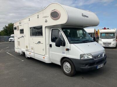 2006 Miller Alabama Autotrail Motorhome 7 Berth 6 Travel Belts Left Hand Drive