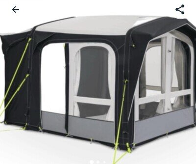 Club Air Pro 260 DA Inflatable Driveaway Campervan Awning. Excellent Condition.