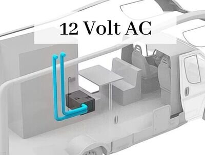 12 Volt Air-conditioning - Under Bench Seat - Portable for Camper Van Motorhome