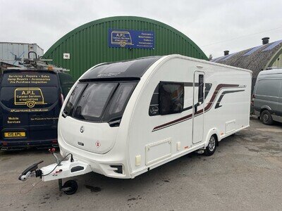 Swift Siena accent 580 Swift challenger 580 2016 4 Berth Island Bed Caravan