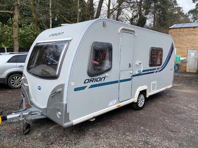 BAILEY ORION EVO 4 - FIXED BED END WASHROOM - AIR AWNING - BARGAIN BE QUICK BAILEY ORION EVO 4 - FIXED BED END WASHROOM - AIR AWNING - BARGAIN BE QUICK