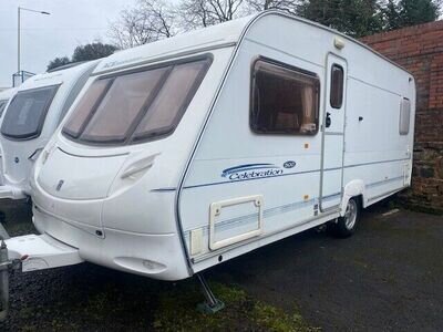Ace Celebration 500 4 Berth Caravan with a Fixed Bed Ace Celebration 500 4 Berth Caravan with a Fixed Bed