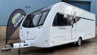 2021 Swift Finesse 880 ______ 8ft wide ______ Island Bed ______ Mover