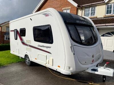 2011 Swift Challenger 480 SR. 2 Berth, Single axle touring caravan. 2011 Swift Challenger 480 SR. 2 Berth, Single axle touring caravan.