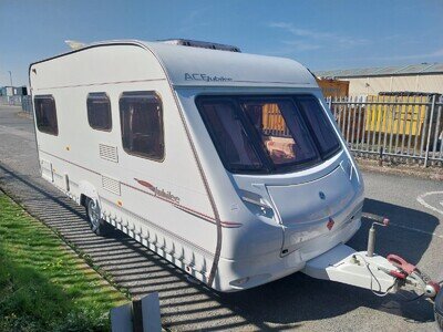 Caravan Ace Jubilee Envoy 4 Berth Fixed Bed Lightweight 2004