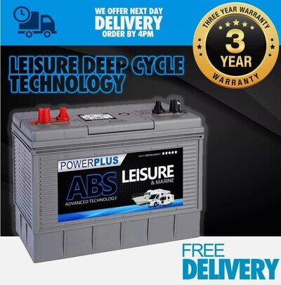 120ah Caravan Leisure Battery (LXD120) 1000 Mca