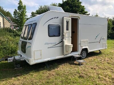 Bailey Olympus 464 2010 4 berth fixed bed motor mover and awning Bailey Olympus 464 2010 4 berth fixed bed motor mover and awning