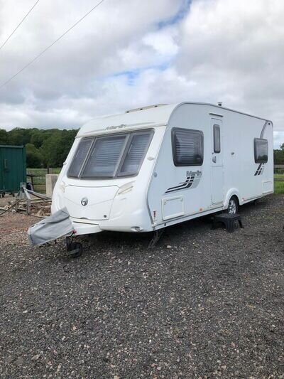 Swift Merlin 2010 Fixed Bed 4 Berth Caravan Swift Merlin 2010 Fixed Bed 4 Berth Caravan