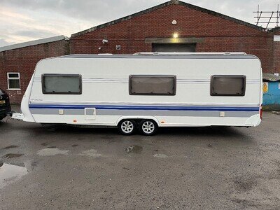 Twin axle Hobby Caravan vip 640 collection 2008 4/5 Berth Caravan