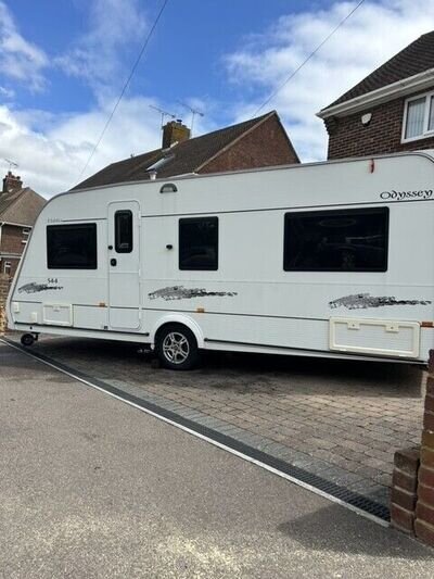 Elddis Odyssey 544, 2007, 4 Berth, Fixed bed caravan Elddis Odyssey 544, 2007, 4 Berth, Fixed bed caravan