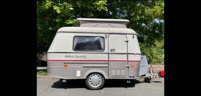 1991 Eriba Puck 2 Berth Touring Caravan with Awning Excellent Condition