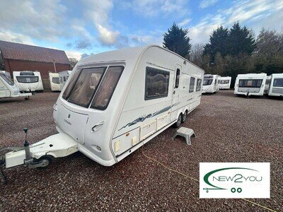 2007 Compass Rallye 4 Berth Twin Axle Caravan - STOCK NO E238