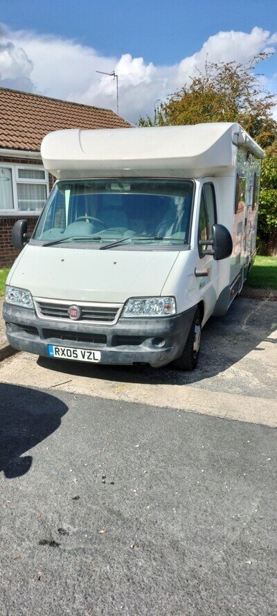 2005 Fiat Ducato Lunar Champ 4 Berth Motorhome Camper Van
