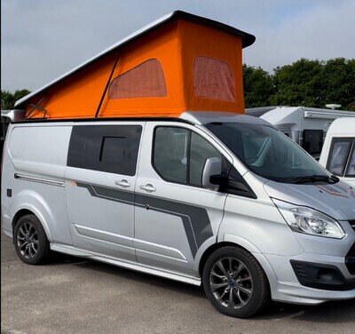 TRANSIT CUSTOM SPORT AUTO 170bhp CAMPERVAN 4 BERTH LWB