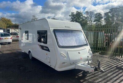 2013 Elddis Xplore 530 3 Berth Caravan Large End Bathroom And Shower Cabin