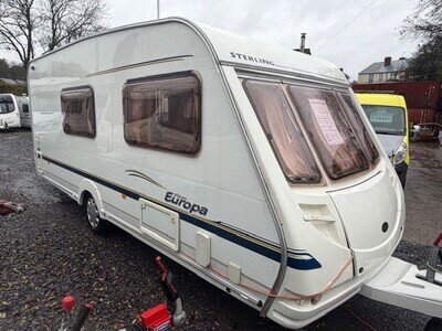 Sterling Europa 4 Berth Caravan with End Bathroom, Motor mover