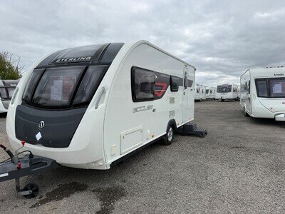 4 BERTH STERLING ECCLES MOONSTONE 2014&FITTED WITH A MOTOR MOVER&ALDLE HEATING