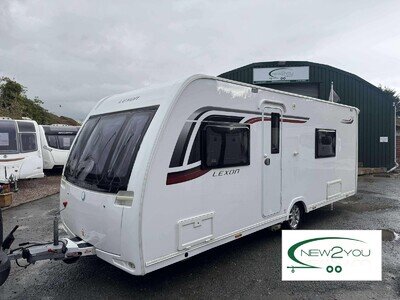 2016 Lunar Lexon 540 4 Berth FIXED BED Caravan - STOCK E225