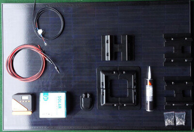 250w MPPT SOLAR PANEL KIT MOTORHOME CAMPER VAN CARAVAN with LCD display 250 watt