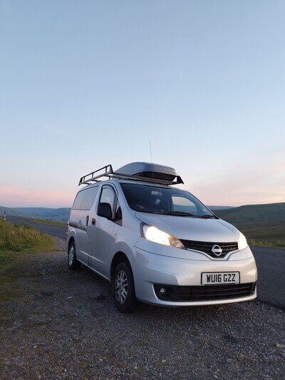 Nissan NV200 Camper Conversion Van Motorhome 2016 Silver