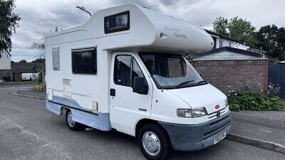 1999 Peugeot Autocruise Valentine 4 Berth Motorhome Camper Van 87,000 miles.