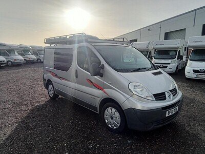RENAULT TRAFFIC 2 BERTH CAMPER 10 PLATE