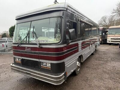 BARTH, RARE CLASSIC AMERICAN RV MOTORHOME, CUMMINS DIESEL PUSHER, PART PROJECT!