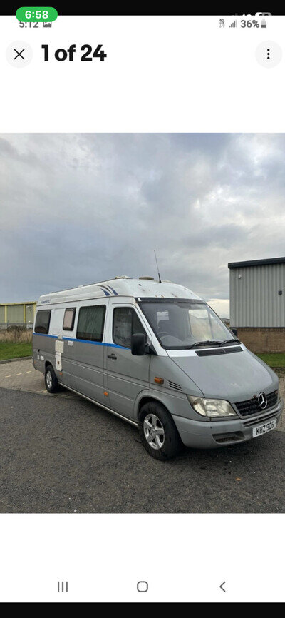 mercedes benz sprinter camper van motorhome
