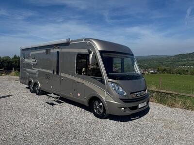 Hymer B778 Premium Line 4 Berth 4 Travel Seat Twin Bed Motorhome For Sale