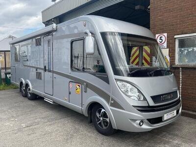 Hymer B798 Premium line, Auto, 4 Berth, 4 Belts, Island Bed