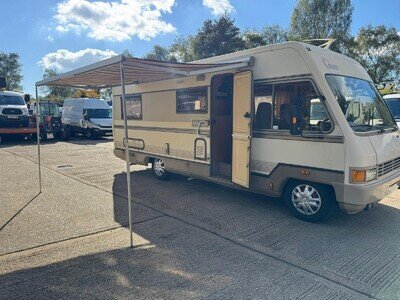 1989 Fiat Ducato Turbo Diesel FFB Dethleffs Classic 660 LHD Motorhome Campervan
