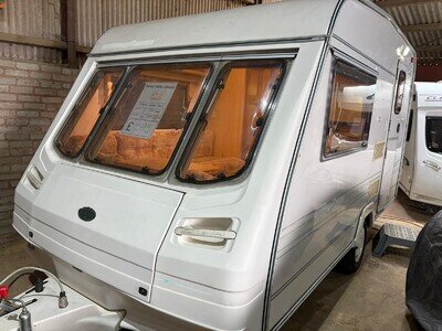 Sterling Europa 390/2 2 Berth Caravan, Starter Caravan, Lightweight Caravan