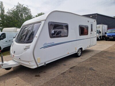 2009 Sterling Europa 540 6 berth Fixed bunk beds Touring caravan
