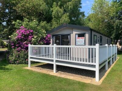 ATLAS SAHARA STATIC CARAVAN 38X12FT 2 BEDROOM SITED NEAR SCARBOROUGH