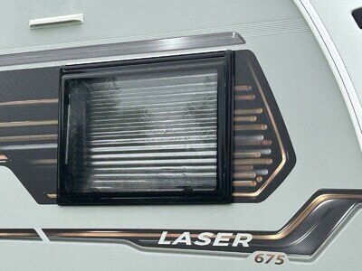 Coachman laser 675 Twin Axle Caravan & Full Isabella Nordic All Season Awning