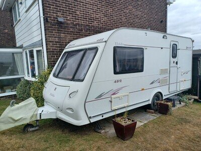 2006 Elddis Avante 482 - 2-Berth Touring Caravan – End Washroom – New Tyre's