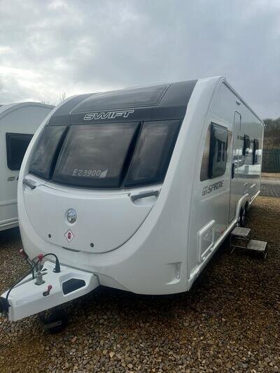 SWIFT SPRITE QUATTRO EW, 2020 MODEL, 6 BERTH, FIXED BED, TWIN AXLE!!!
