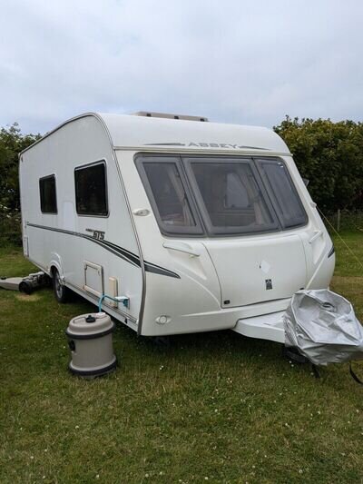 Used Caravan 4 berth. Abbey GTS 416. 2007. Plus Extensive Kit. Optional Awning. Used Caravan 4 berth. Abbey GTS 416. 2007. Plus Extensive Kit. Optional Awning.