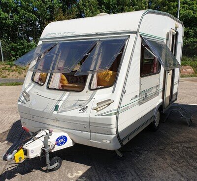 ABBEY IONA VOGUE 2 berth caravan, Motor Mover, Alko hitch lock, CHRIS registered