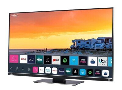 Avtex AV249TS 24" Smart HD TV 12V/240V Satellite Caravan Motorhome