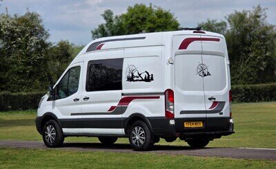 Ford Transit 2015 Camper – 90,000 miles |Clean and reliable, Rear Garage