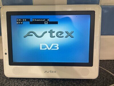 Avtex W102D 12v TV FM Tuner DVD Combo with Remote Control Working