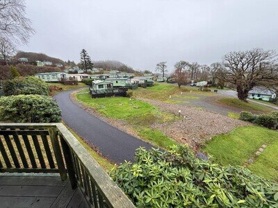 PERFECT STARTER CARAVAN WITH DECKING in Castle Douglas - Lodge / Caravan