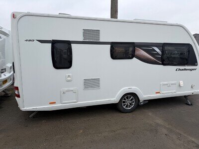 swift challenger 480 ALDE 2021 2 berth including INC auto mover, air awning